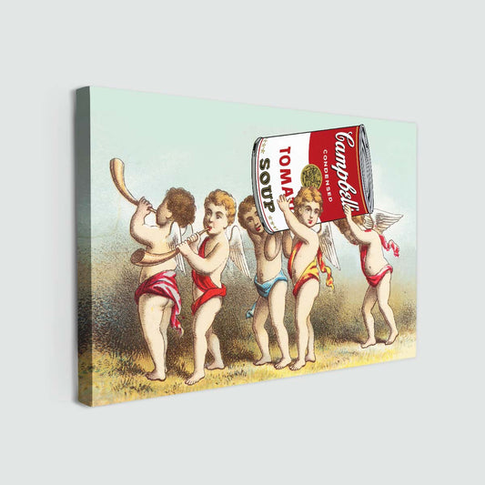 "We Have A Snack" canvas print