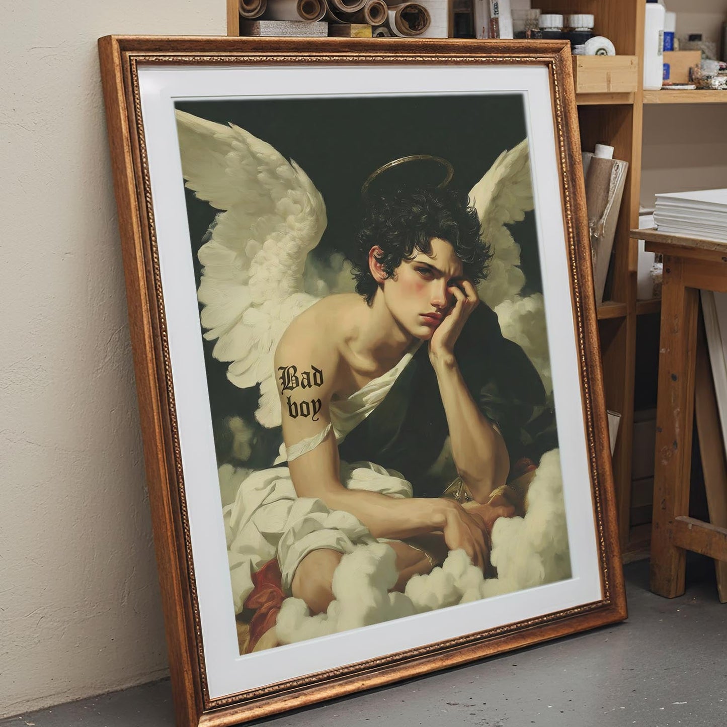 "Bad Boy" LE "SOLD OUT" canvas art print