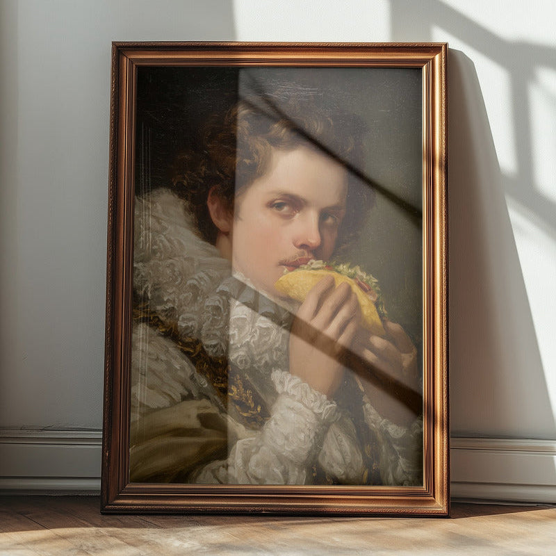 "Baroque taco" LE "SOLD OUT" canvas art print