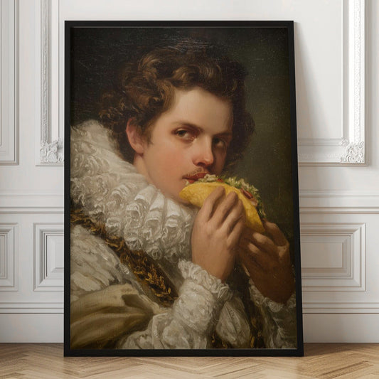 "Baroque taco" LE "SOLD OUT" canvas art print