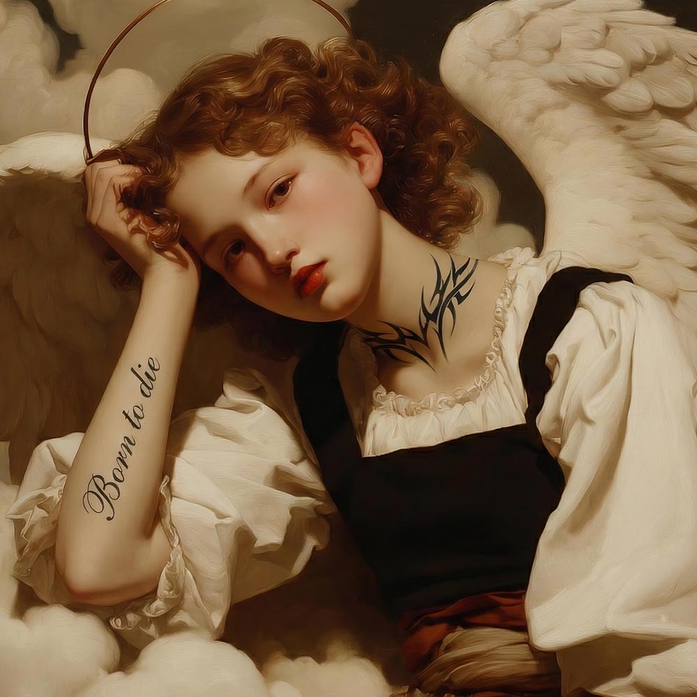 "Born to Die" LE "SOLD OUT" canvas art print