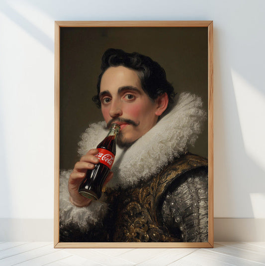 "Cola dandy" LE "SOLD OUT" canvas art print