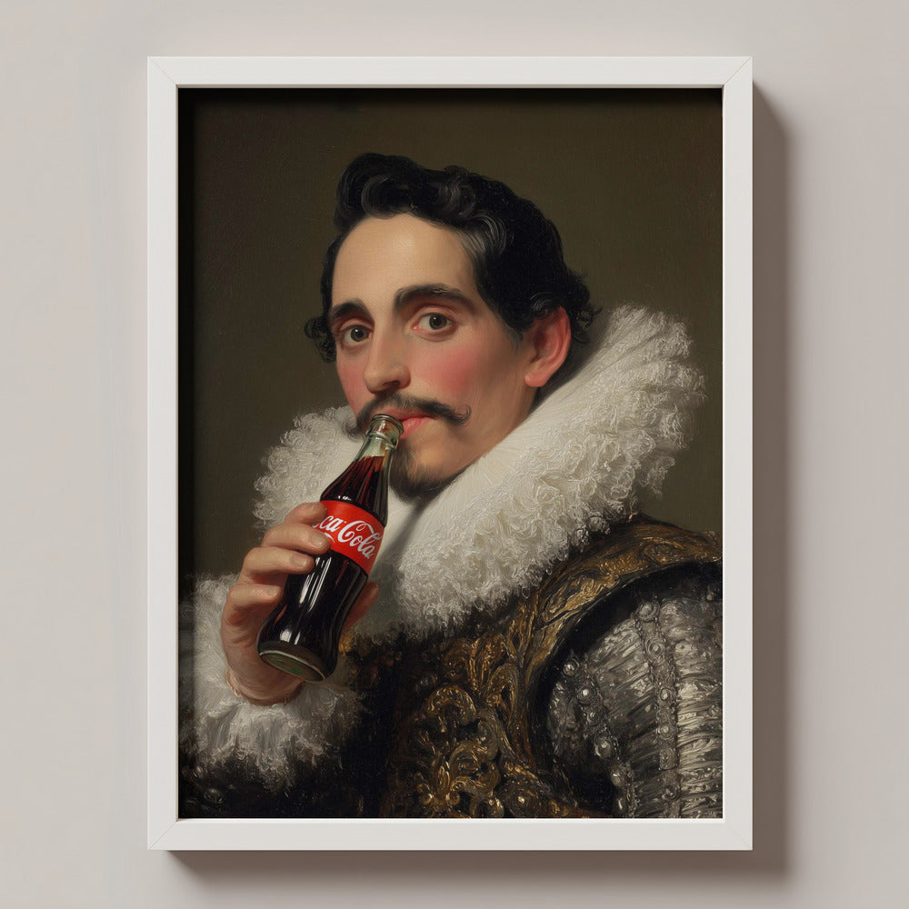 "Cola dandy" LE "SOLD OUT" canvas art print