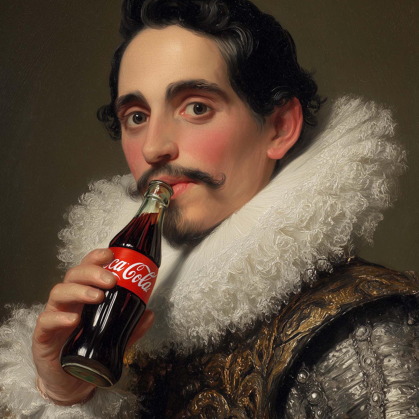 "Cola dandy" LE "SOLD OUT" canvas art print