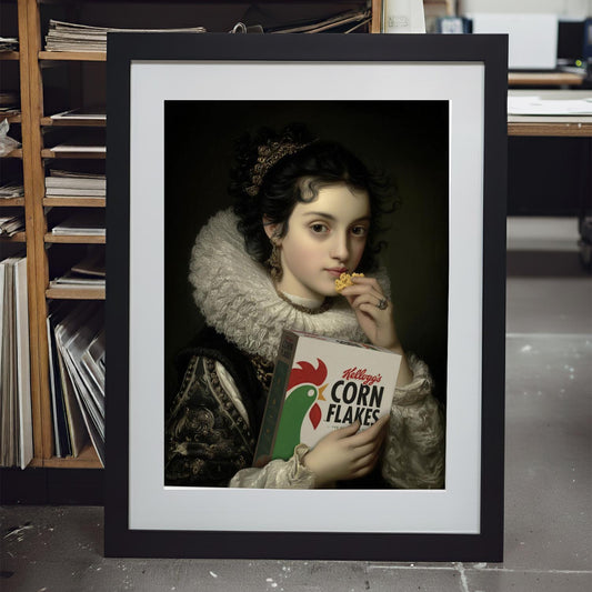 "Cereal Royalty" LE "SOLD OUT" canvas art print