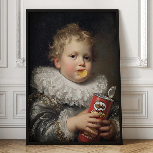 "Chips Baby" LE "SOLD OUT" canvas art print