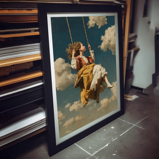 "Cloud Dancer" LE 3/5 canvas art print
