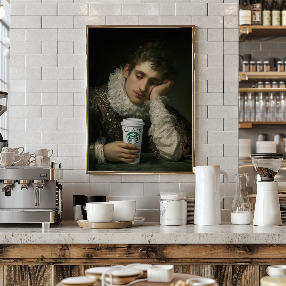 "Coffee Break" LE "SOLD OUT" canvas art print