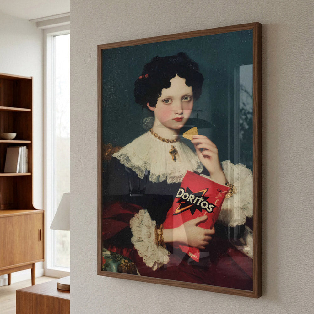 "Devout Doritos" LE "SOLD OUT" canvas art print