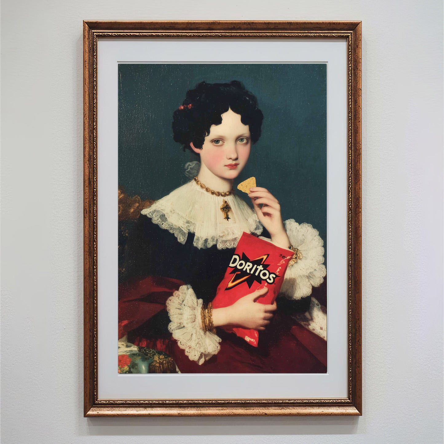 "Devout Doritos" LE "SOLD OUT" canvas art print