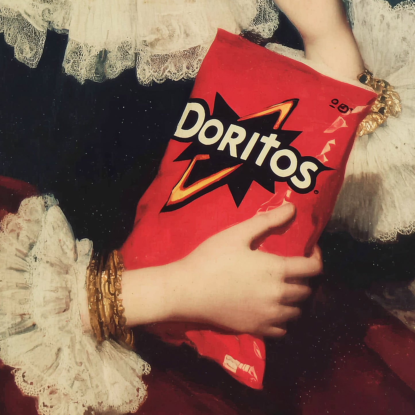 "Devout Doritos" LE "SOLD OUT" canvas art print