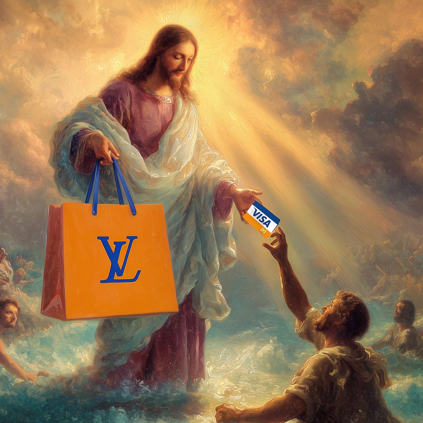 "Divine Exchange" fine art print