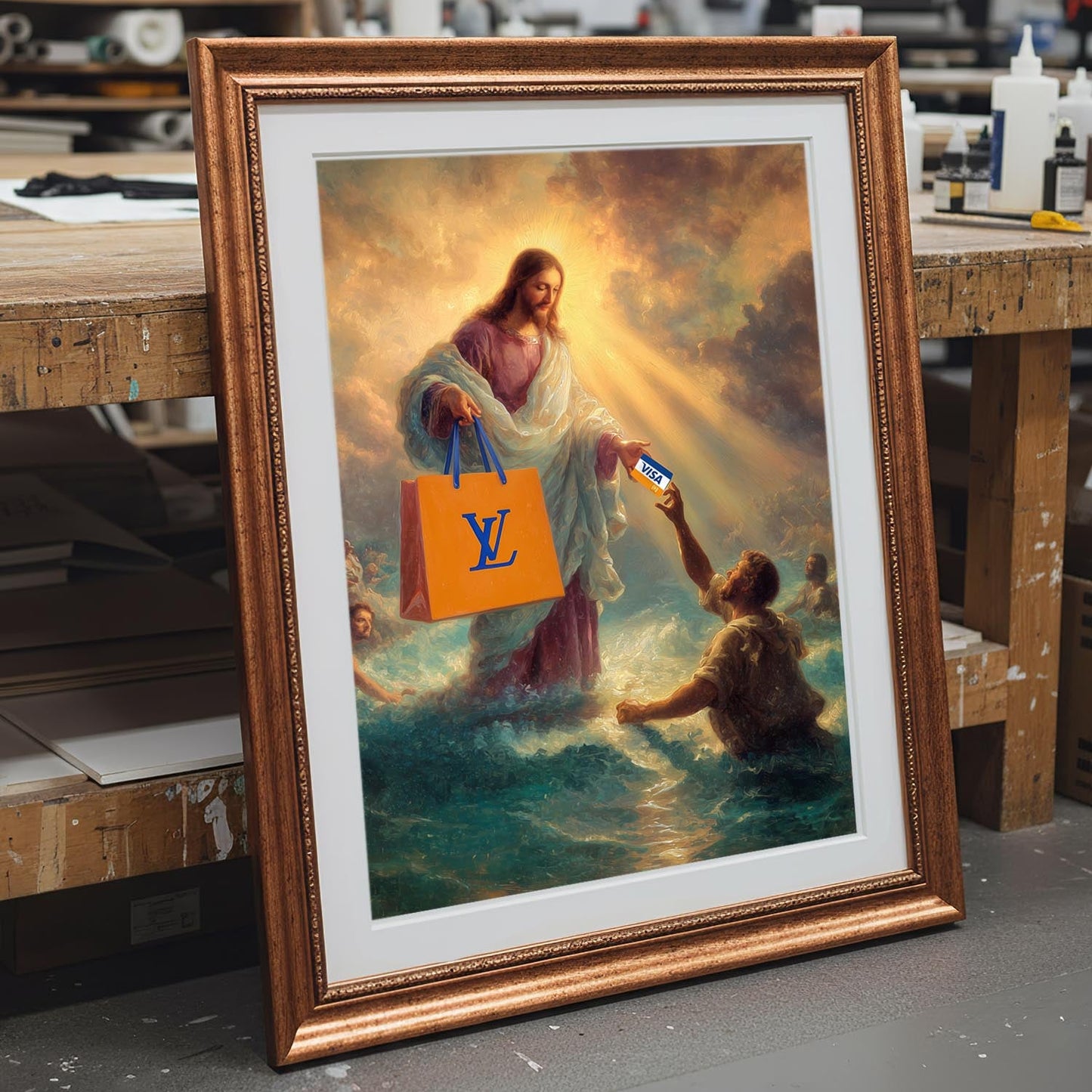 "Divine Exchange" fine art print