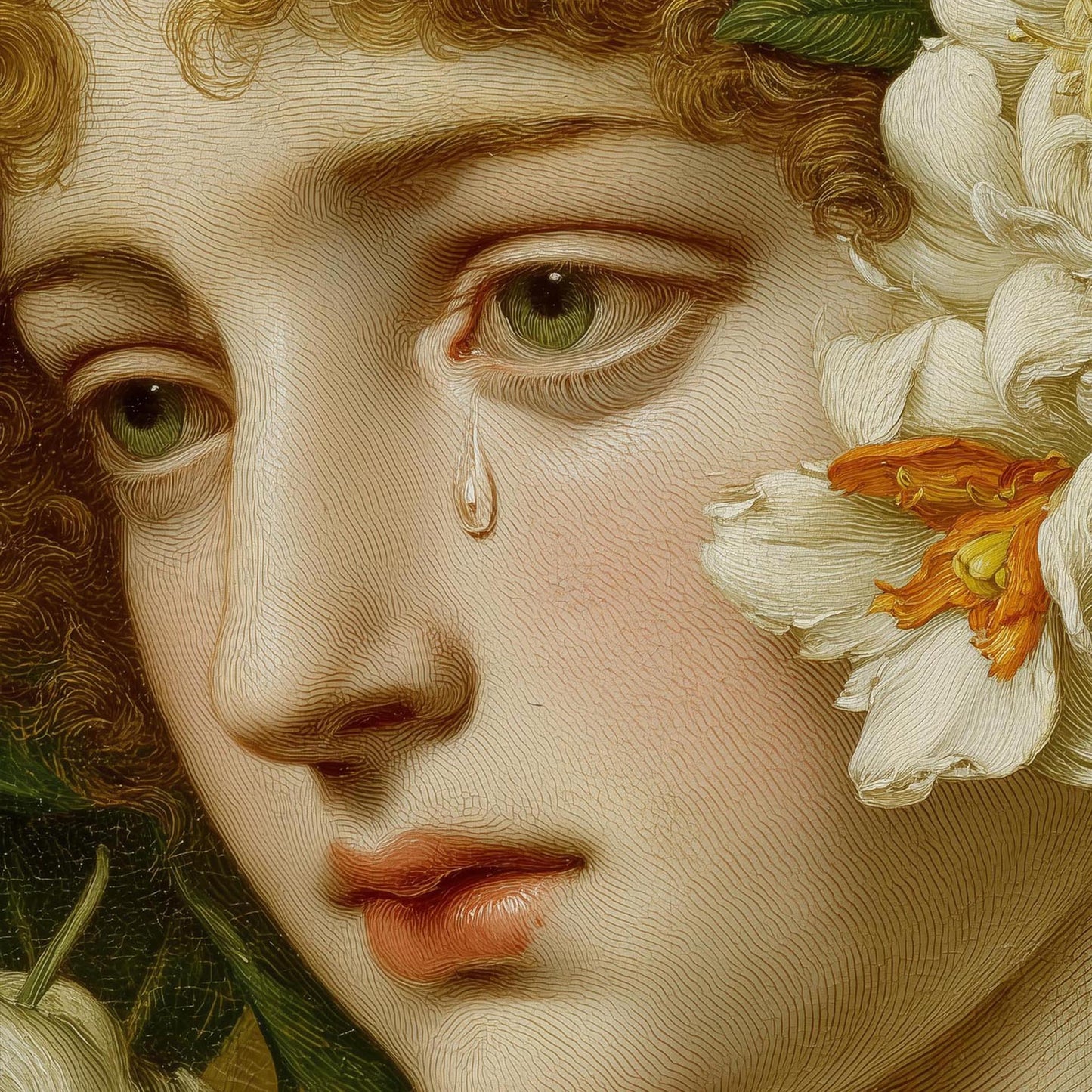 "Eternal tear" LE 1/5 canvas art print