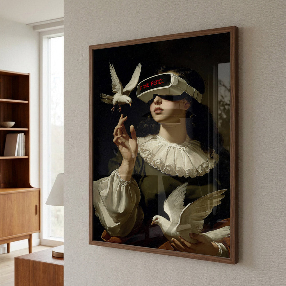 "Fake Peace" LE "SOLD OUT" canvas art print