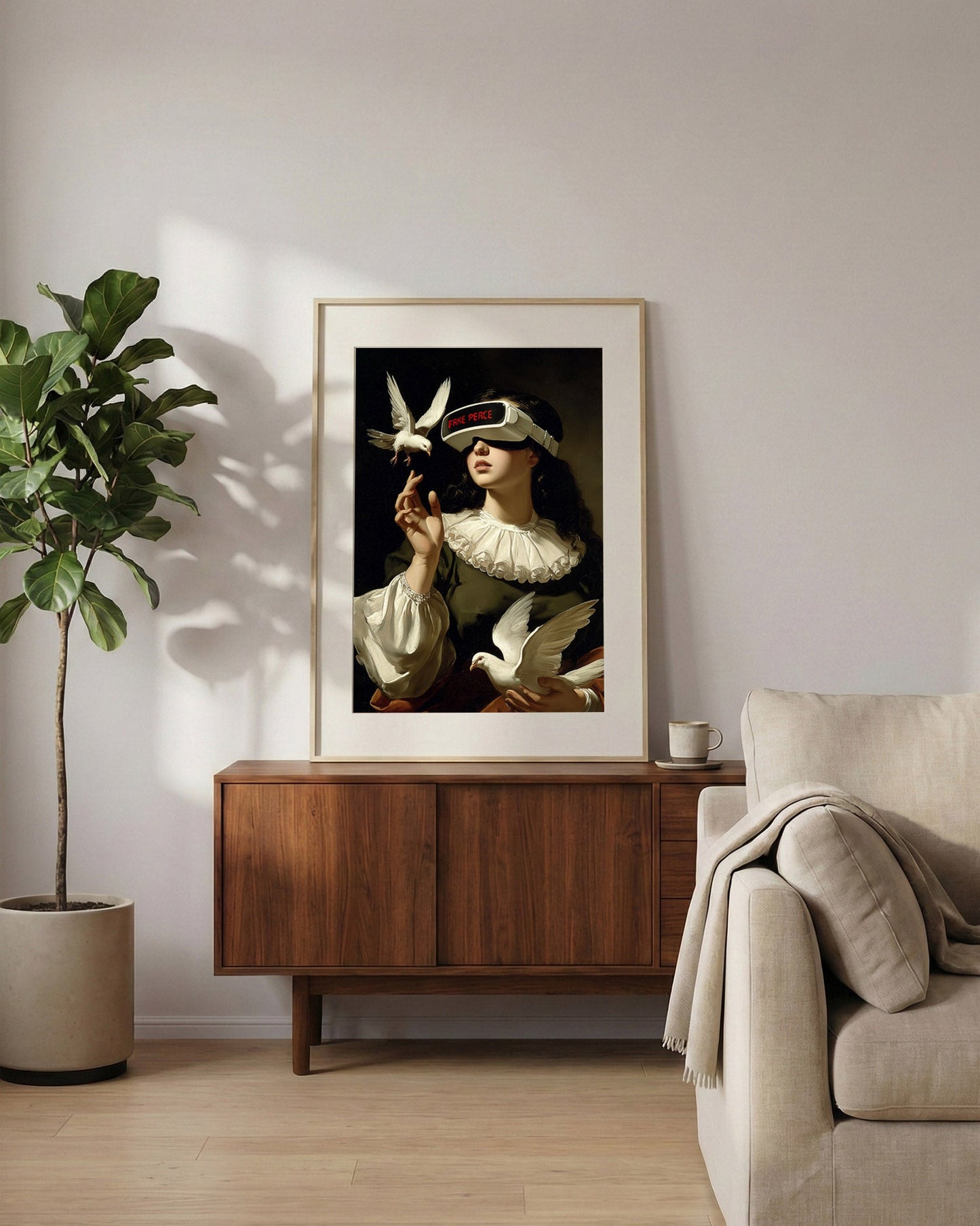 "Fake Peace" LE "SOLD OUT" canvas art print