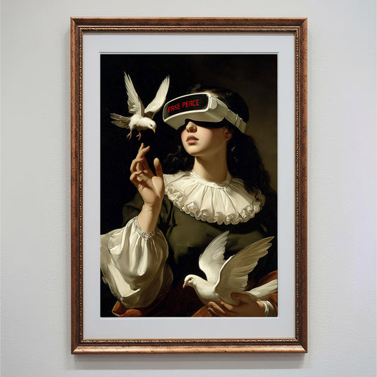 "Fake Peace" LE "SOLD OUT" canvas art print