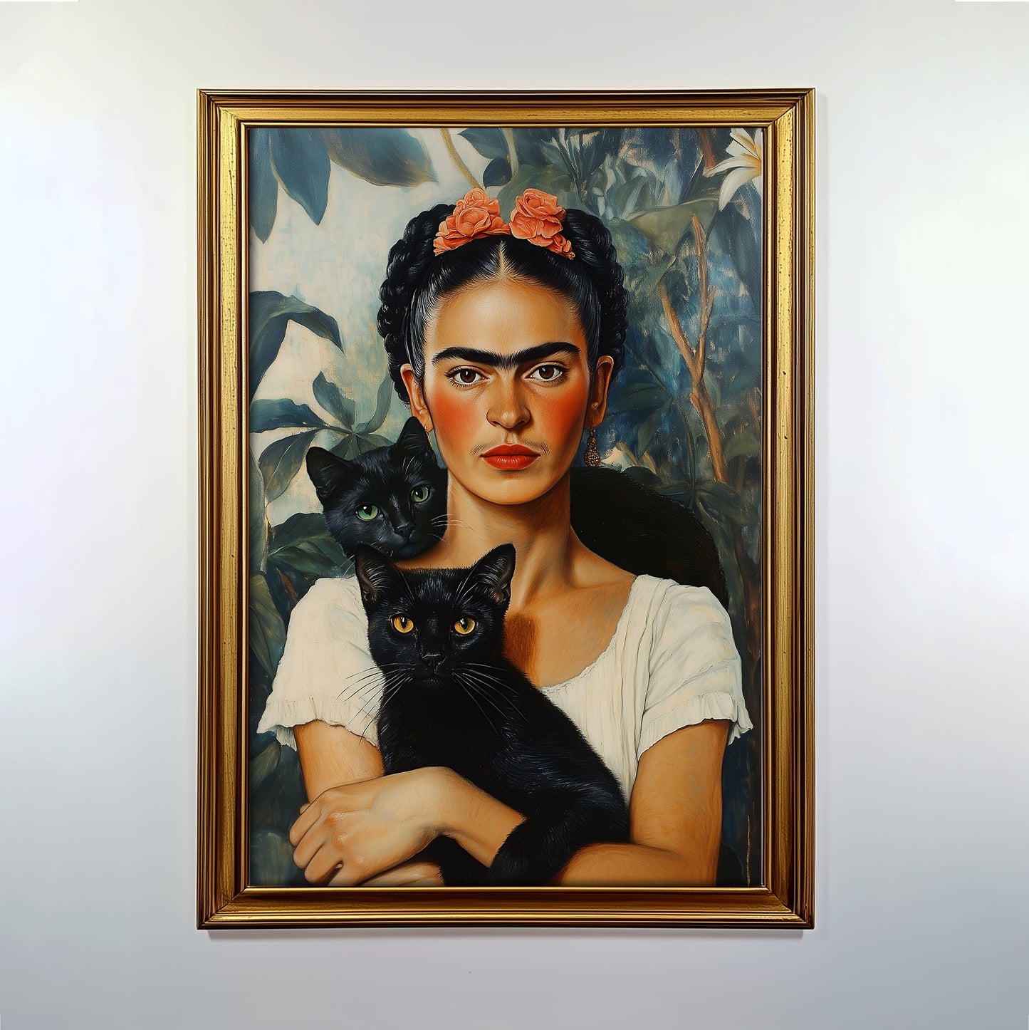 "Frida and cats" fine art print