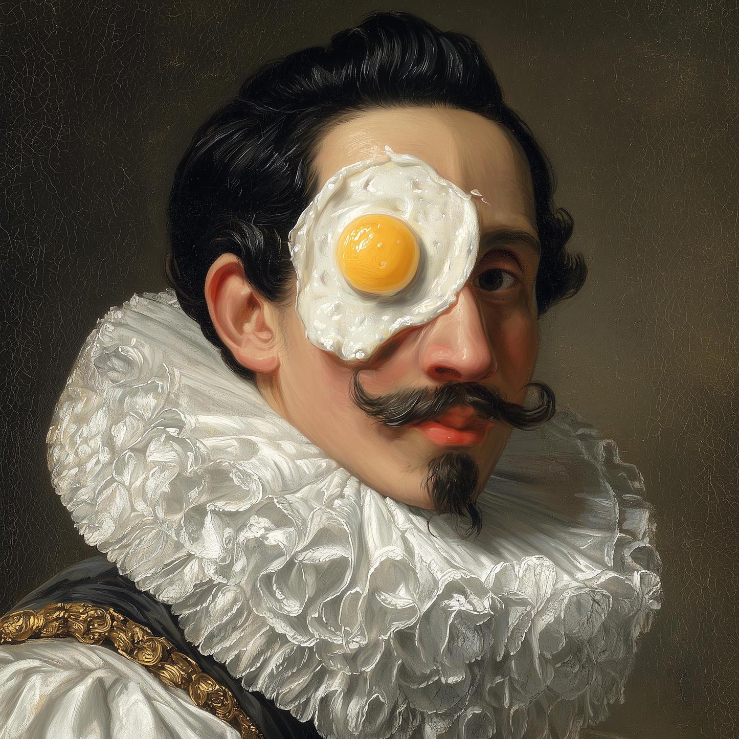 "Fried Gentleman" LE "SOLD OUT" canvas art print