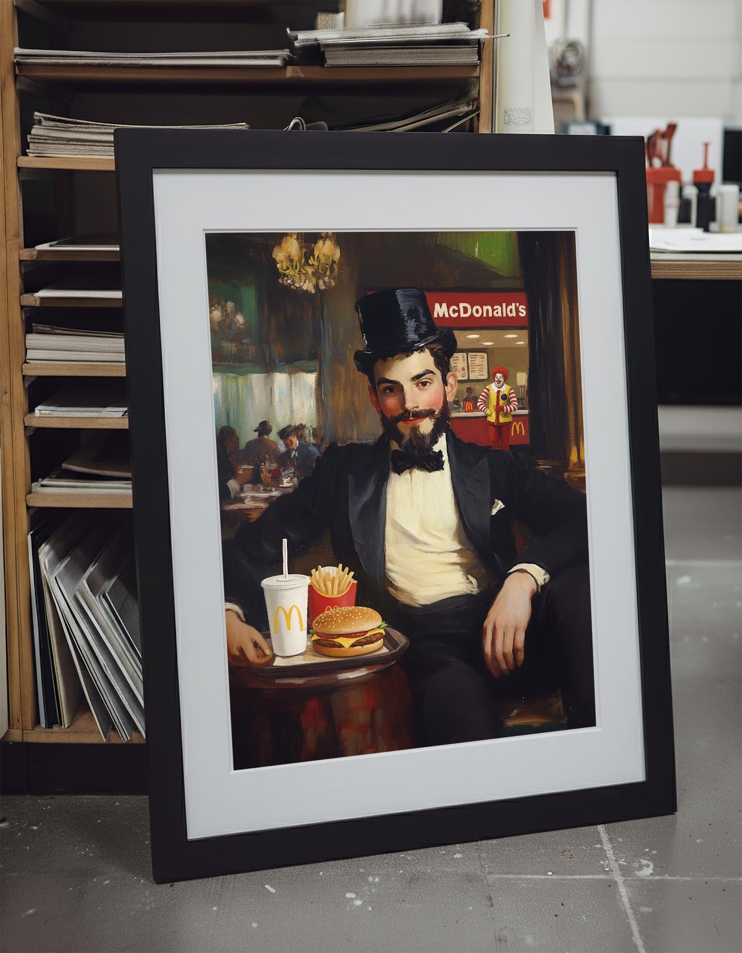 "Golden Meal" LE "SOLD OUT" canvas art print