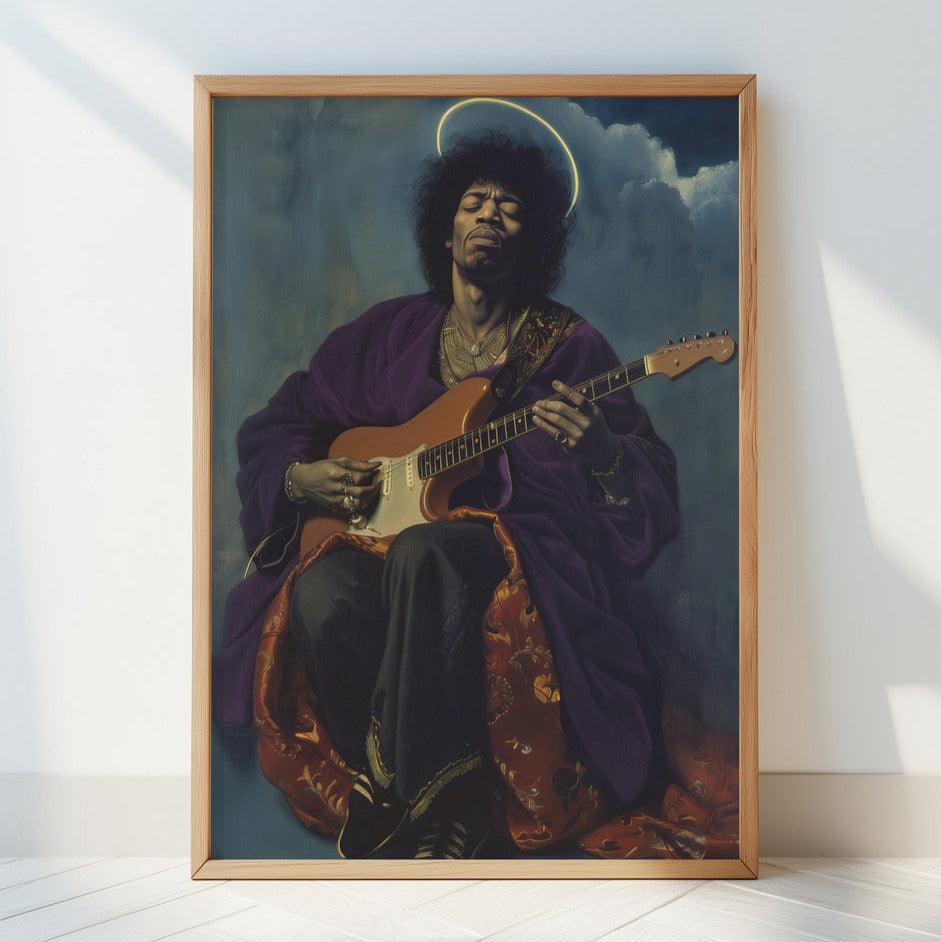 "Hendrix Angel" LE 4/5 canvas art print