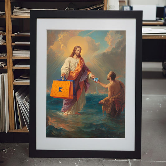 "Holy Transaction" LE "SOLD OUT" canvas art print