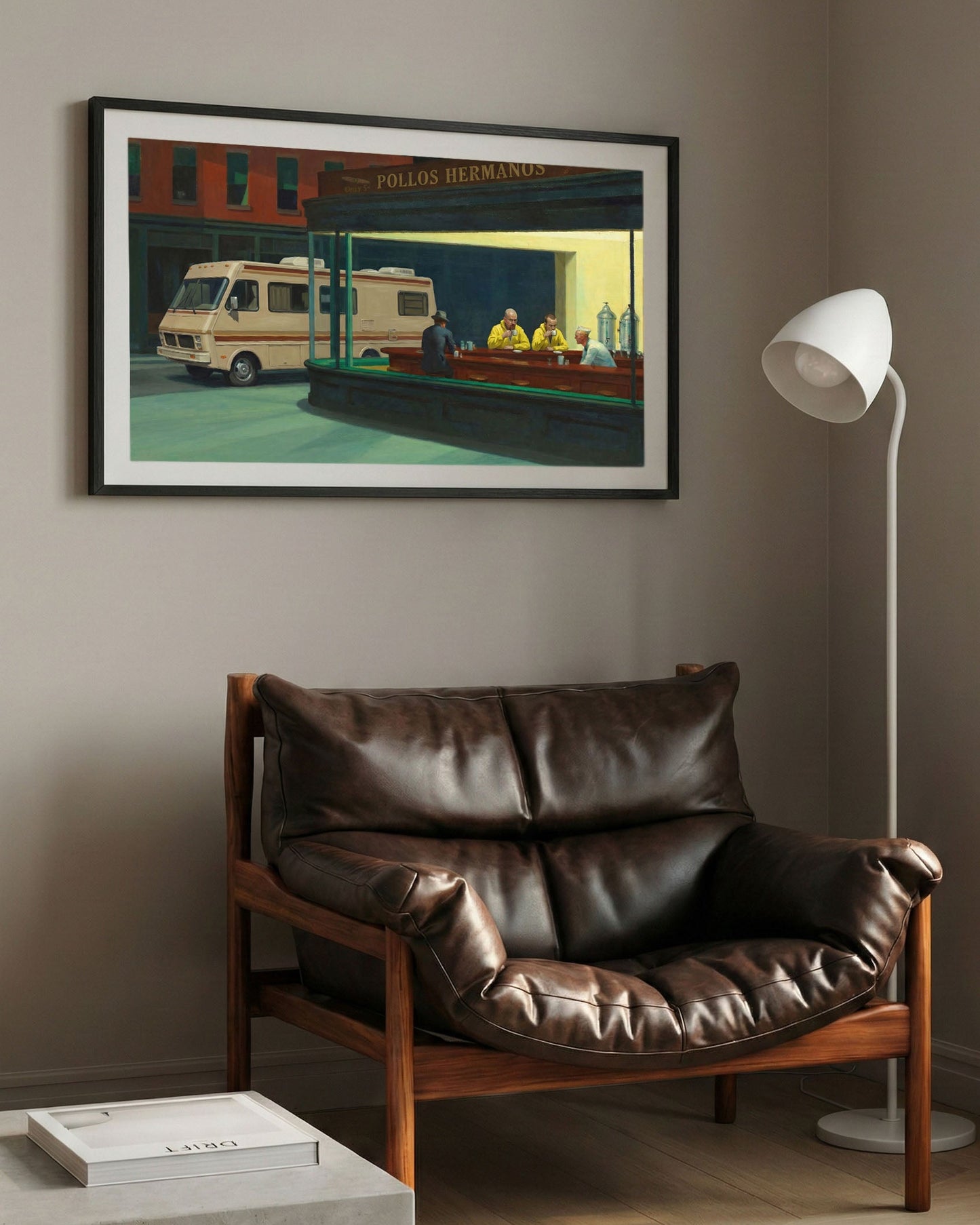 "Hopper Heisenberg" LE "SOLD OUT" canvas art print