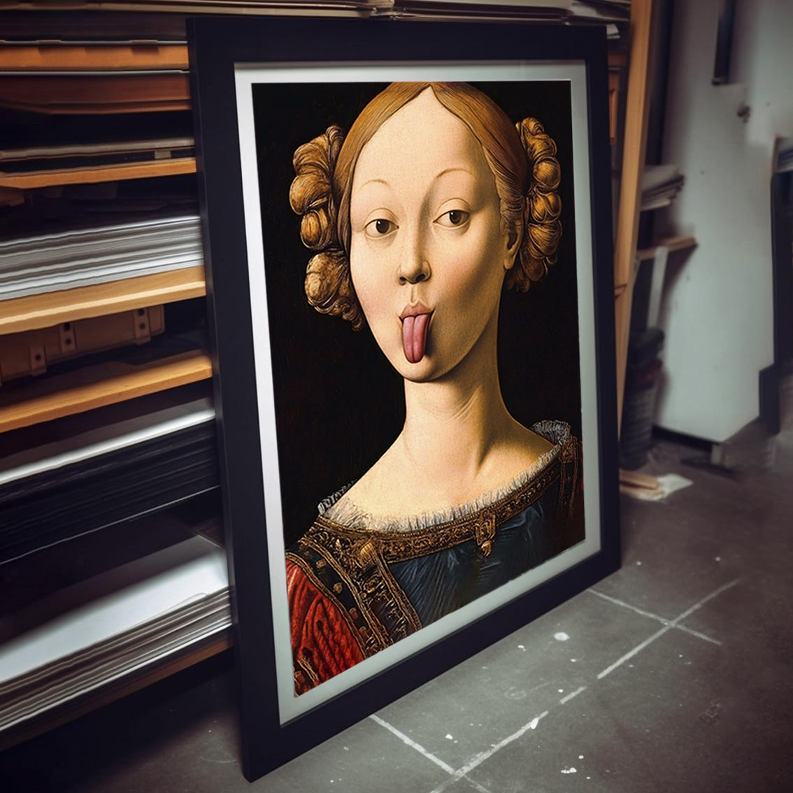 "Insolent Lady" fine art print