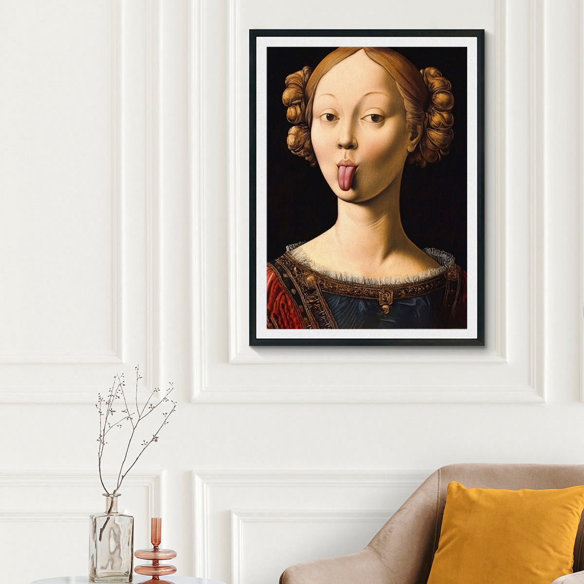 "Insolent Lady" fine art print