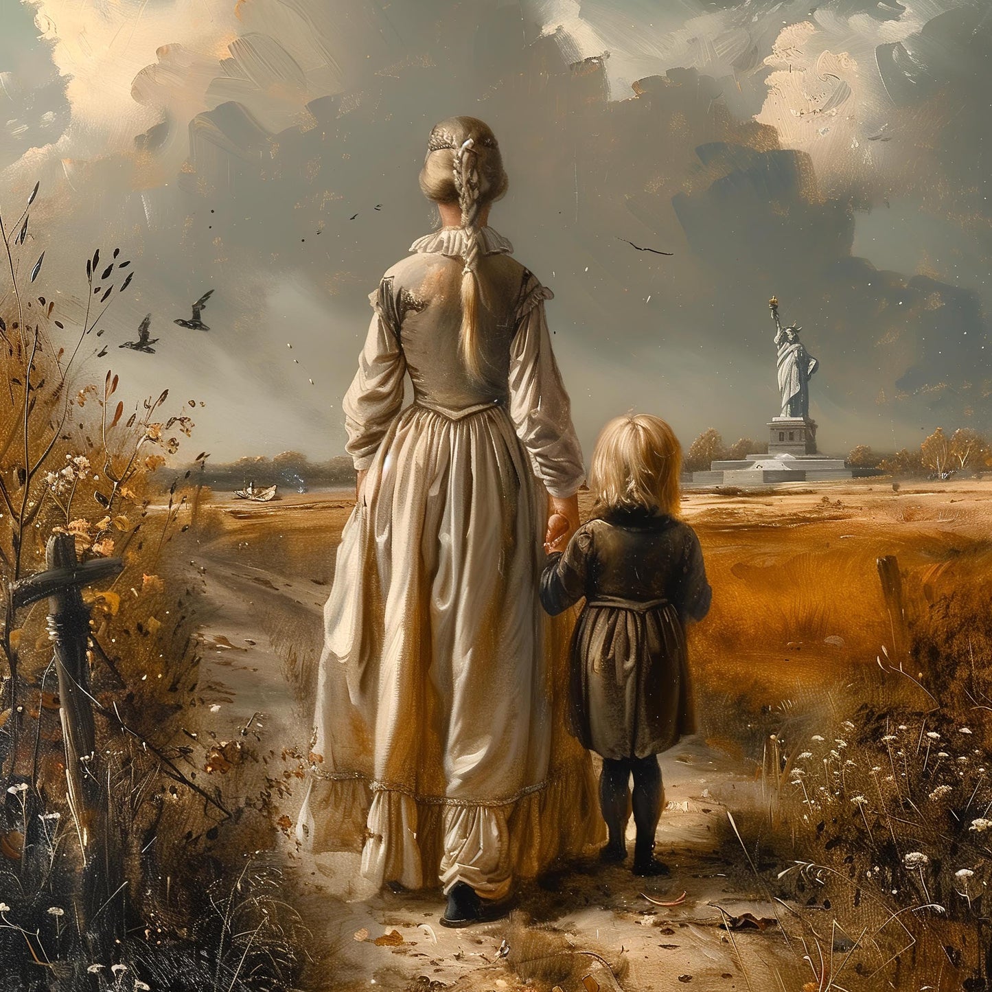 "Liberty Calling" LE 2/5 canvas art print