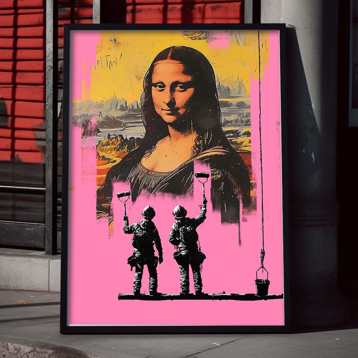 "Mona in Pink" fine art print