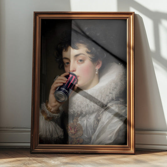"Monster Lady" LE "SOLD OUT" canvas art print