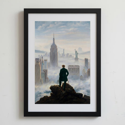 "NewYork Wanderer" LE "SOLD OUT" canvas art print