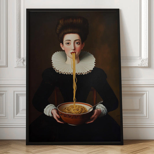 "Pasta la Vista" LE 3/5 canvas art print
