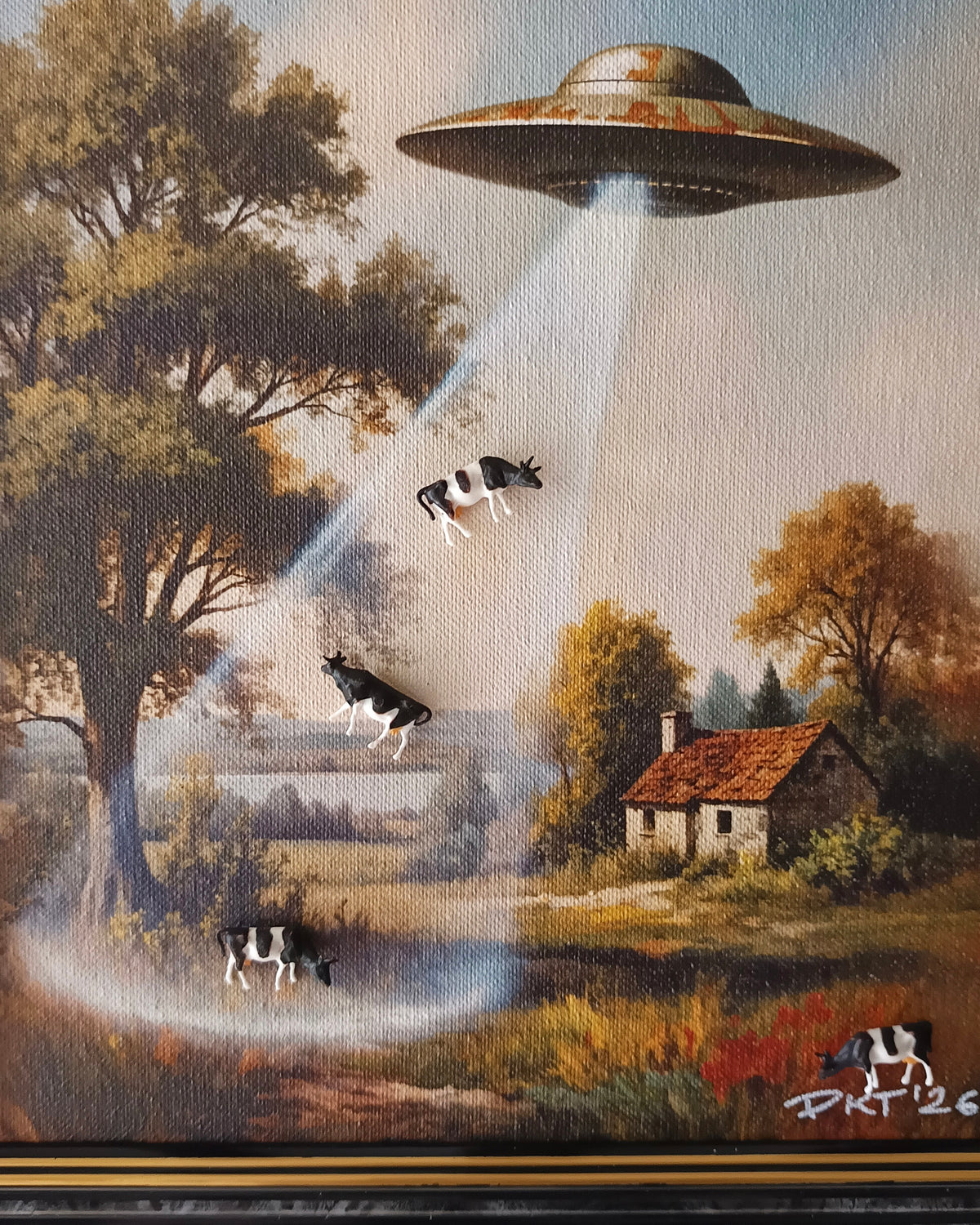 Pastoral Paranormal - Framed 3D Art