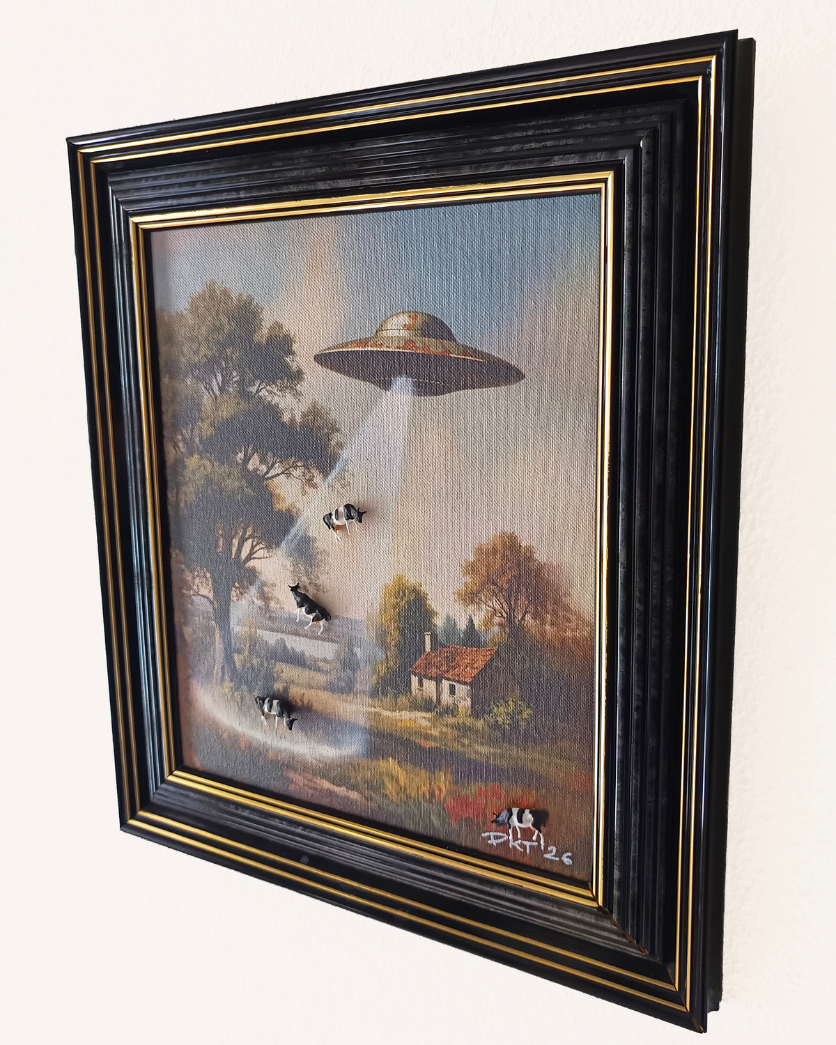 Pastoral Paranormal - Framed 3D Art