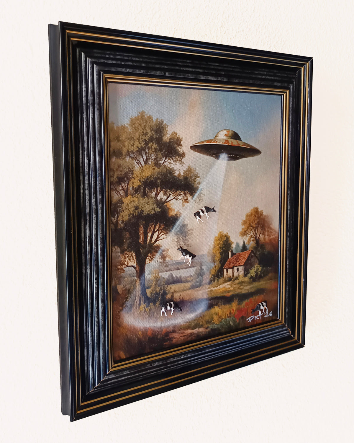 Pastoral Paranormal - Framed 3D Art