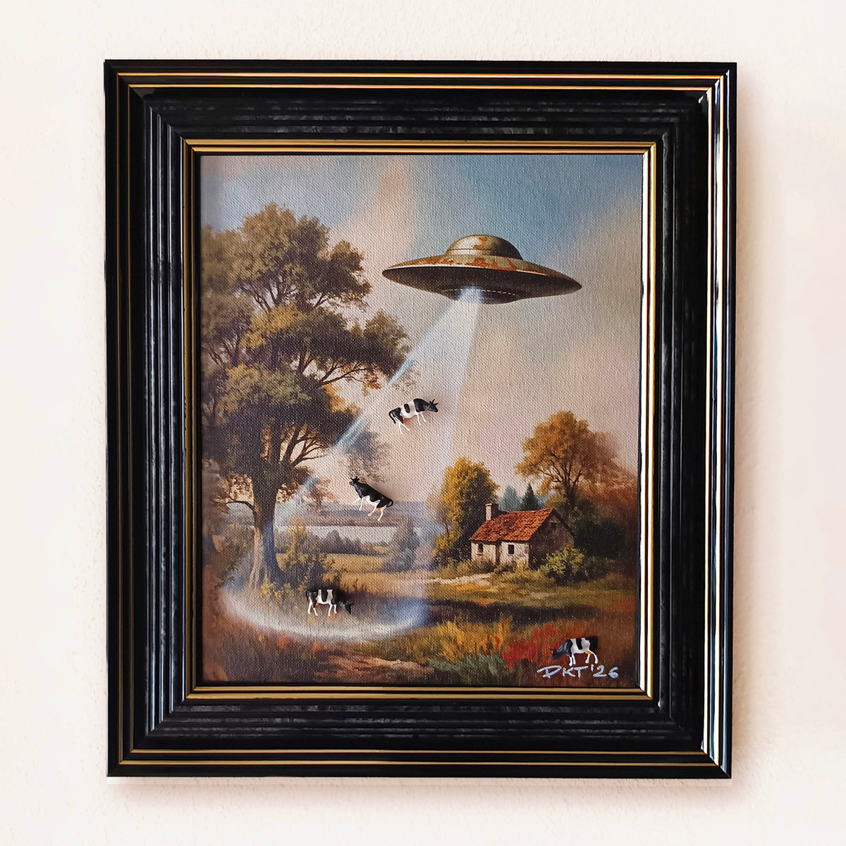 Pastoral Paranormal - Framed 3D Art