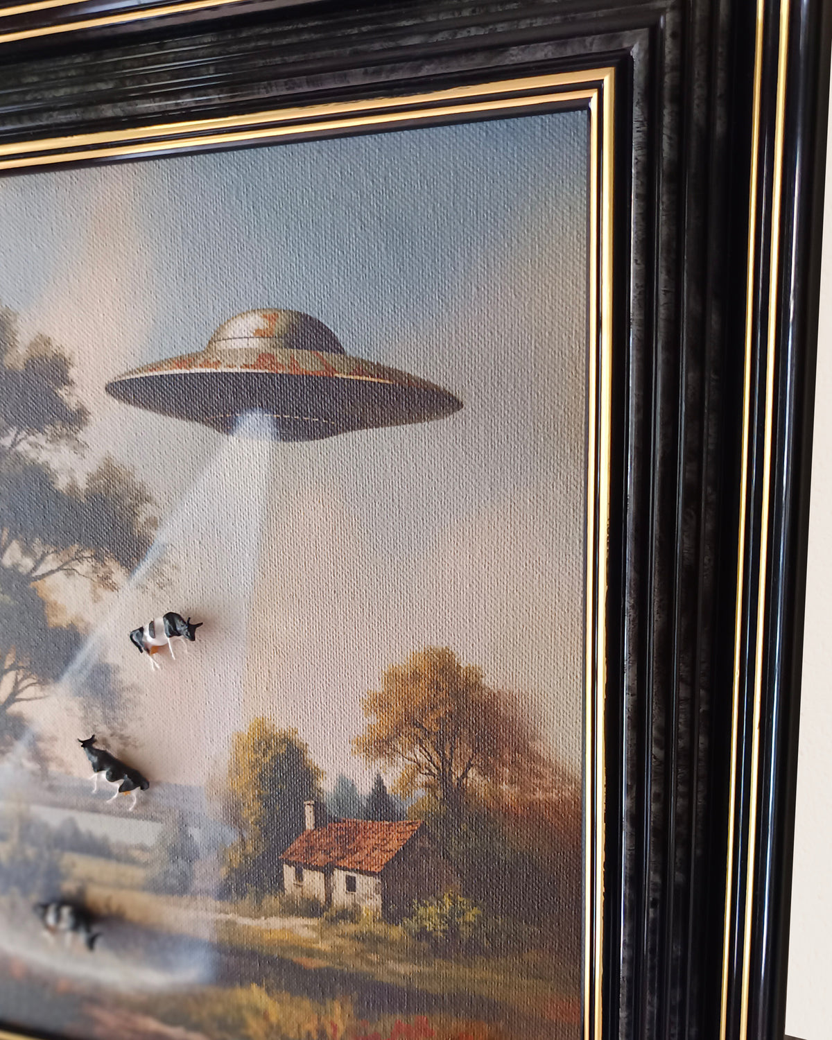 Pastoral Paranormal - Framed 3D Art