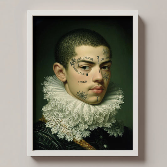 "Rebel Majesty" LE "SOLD OUT" canvas art print
