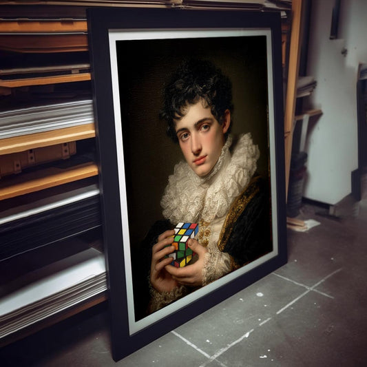 "Royal Cube" LE "SOLD OUT" canvas art print