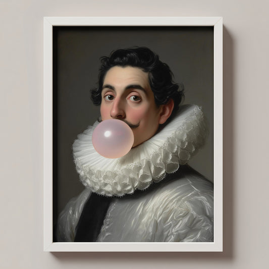 "Royal bubble" LE "SOLD OUT" canvas art print