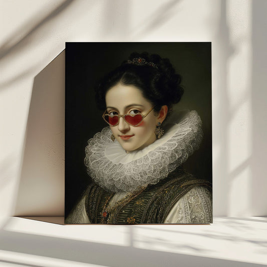 "Royal in love" LE "SOLD OUT" canvas art print