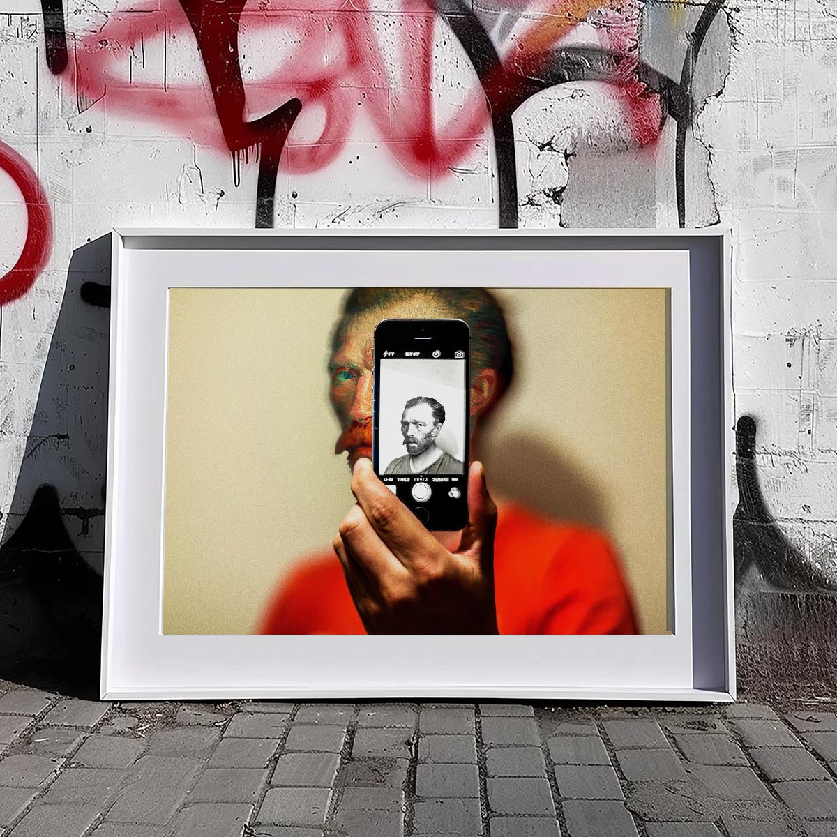 "Show You My Selfie" fine art print