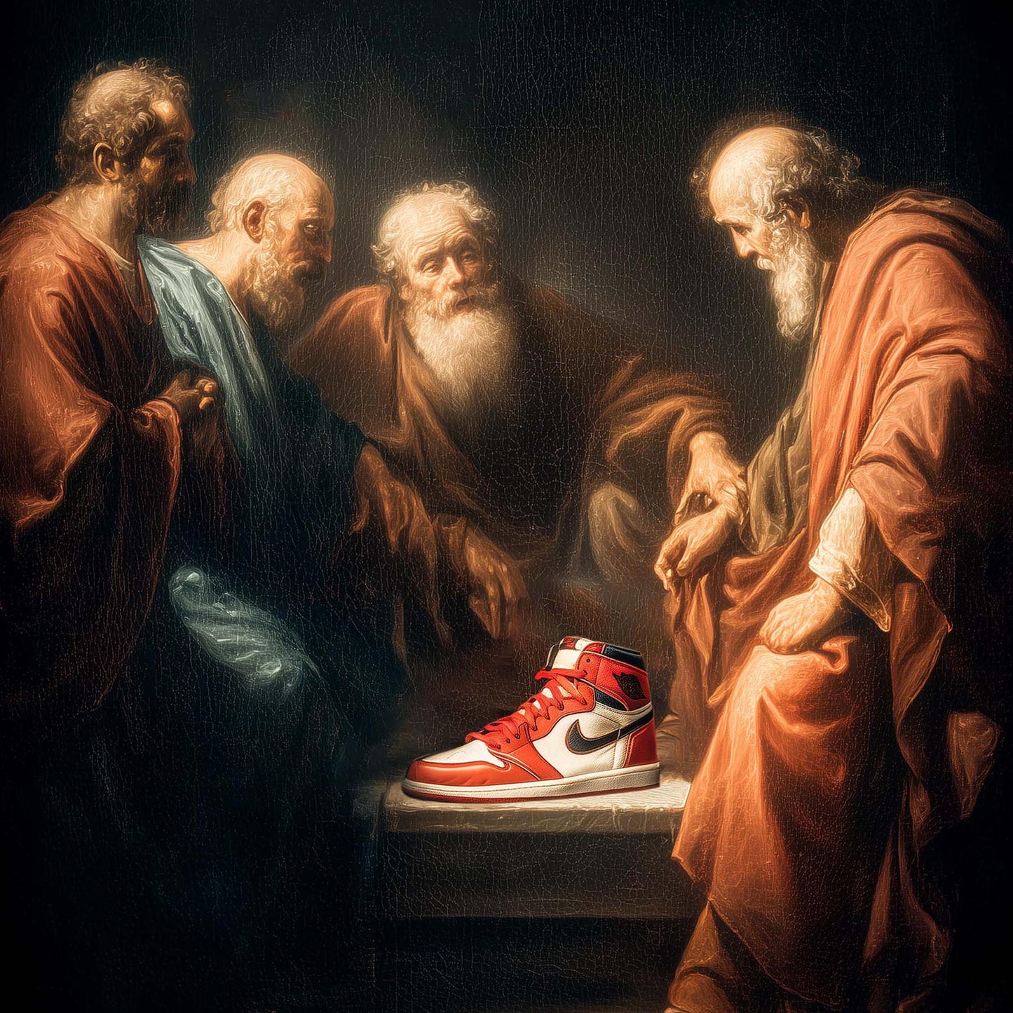 "Sneaker cult" LE "SOLD OUT" canvas art print