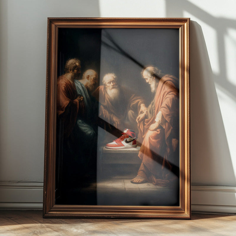 "Sneaker cult" LE "SOLD OUT" canvas art print