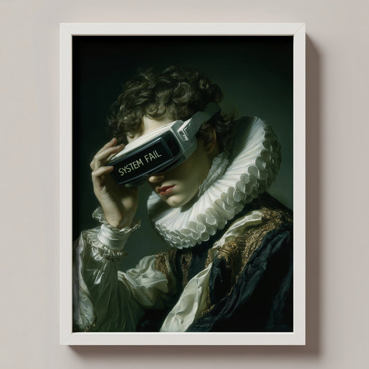 "System Fail" LE "SOLD OUT" canvas art print