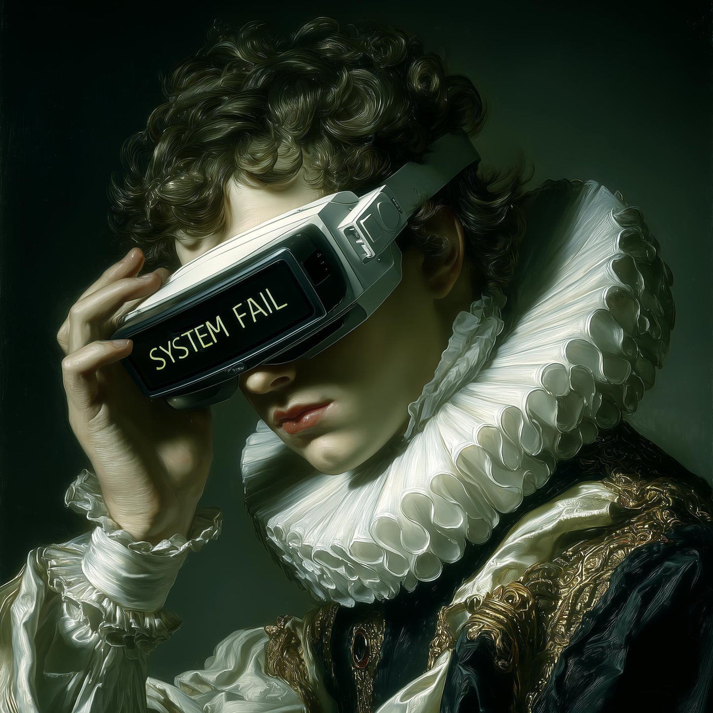 "System Fail" LE "SOLD OUT" canvas art print