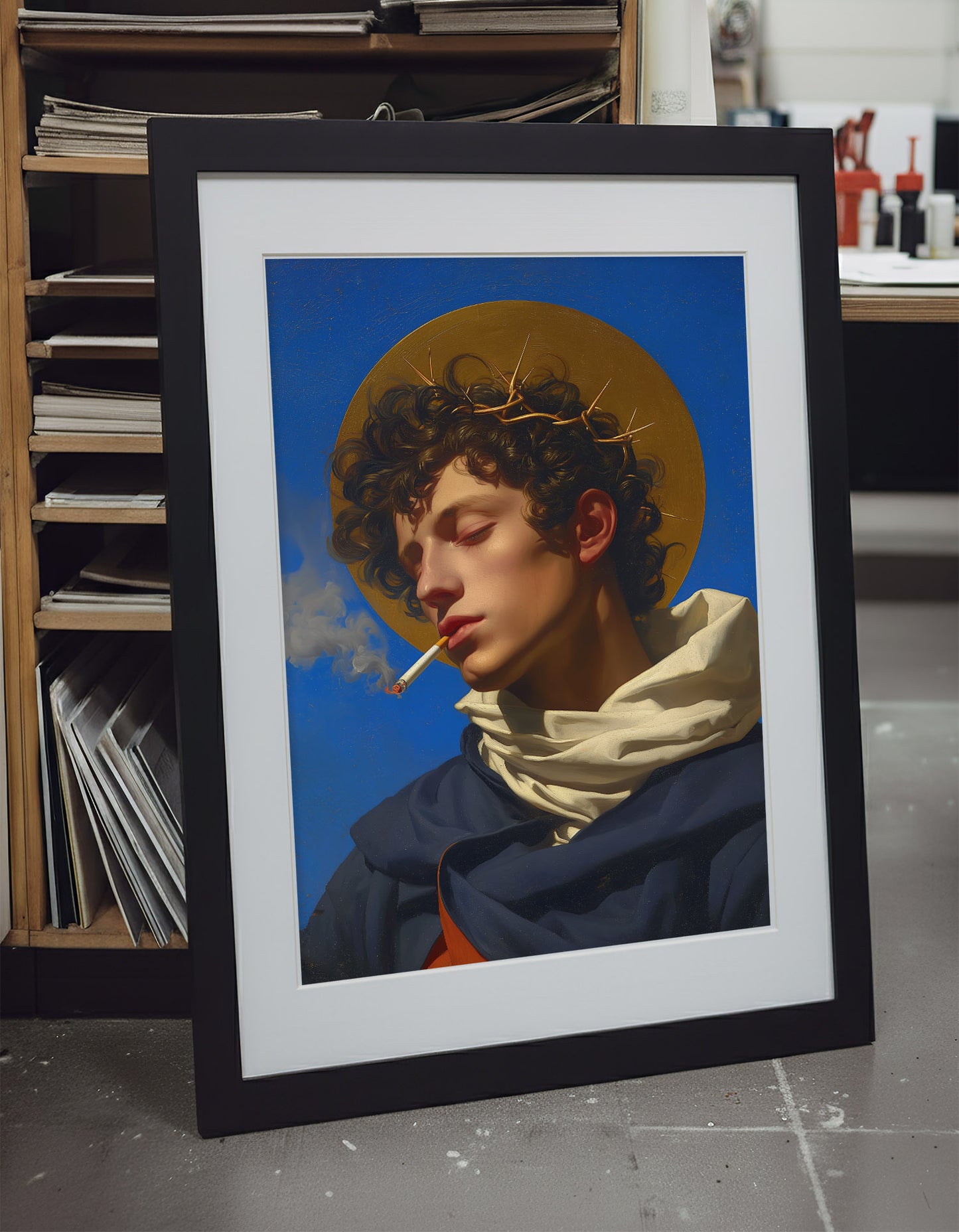 "Saint Rebel" LE "SOLD OUT" canvas art print