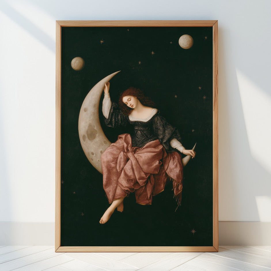 "Serene Moon" LE "SOLD OUT" canvas art print